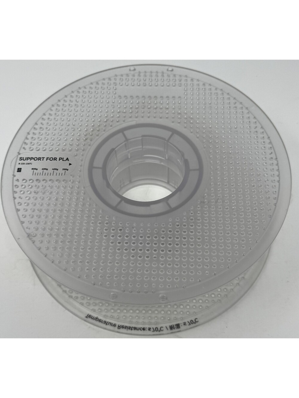 Bambu Lab Reusable Filament Spool – Clear – AMS Compatible Empty Spool Only - Picture 2 of 6